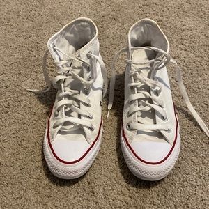 Womens white converse